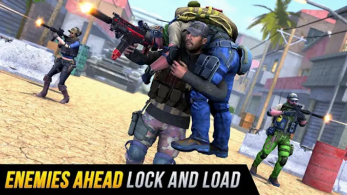 Modern Commando Shooting Games android App screenshot 3