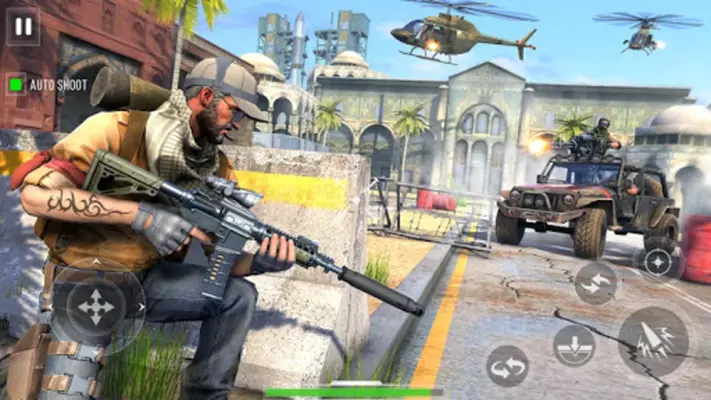 Modern Commando Shooting Games android App screenshot 6